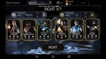 Mortal Kombat X (IOS) faction wars fatal battle 2#. MkRntHun