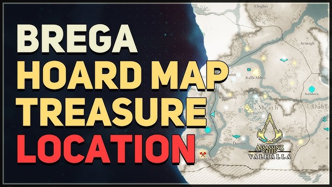 Assassin's Creed Valhalla - DLC1 All 9 TREASURE MAPS in Ireland