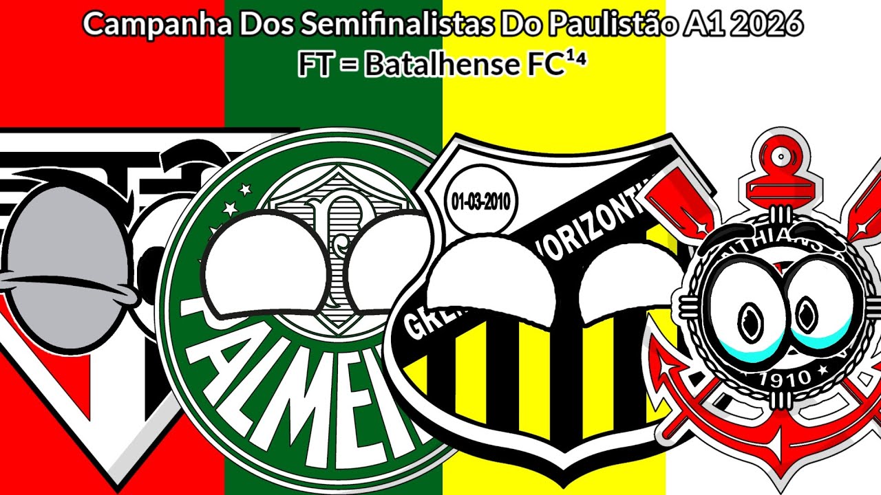 Campanha Dos Semifinalistas Do Paulistão A1 2026