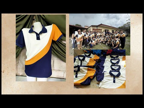 3-tone poloshirt uniforms done ! SIMPLY MAMITA vlogs .