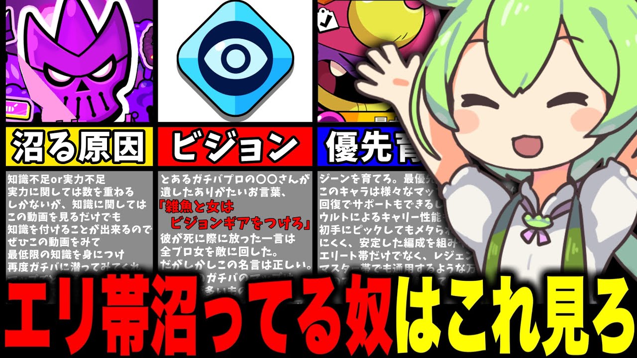 【ブロスタ】ずんだもんのエリ帯ガチバトル（無双編）