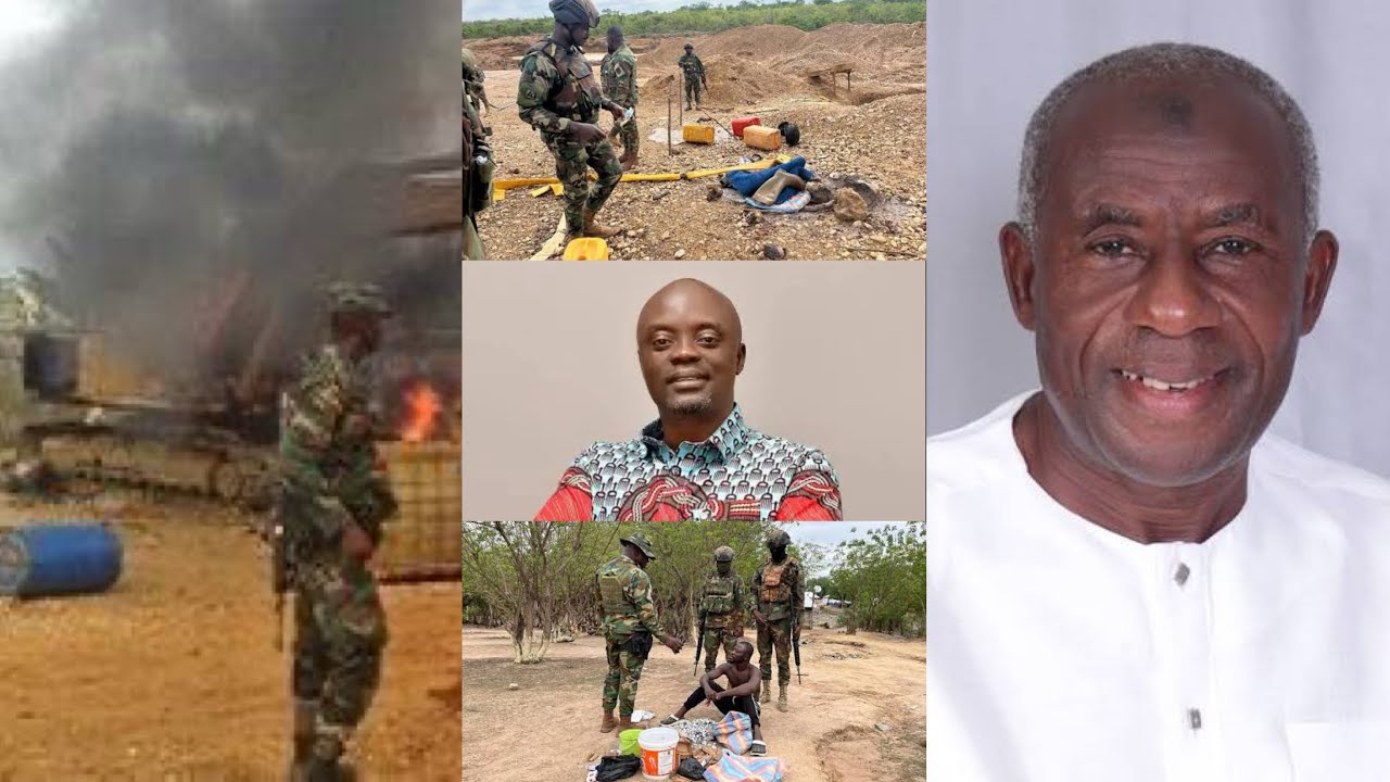 AY3 Bl00dy NAIMOS taskforces escapes MOB attack at Hwidiem after Anti-Galamsey arrest, NDC MPs are 