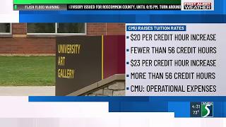 CMU raises tuition rates