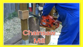 Cheap Chainsaw Mill - Build Your Own DIY Vertical Chainsaw Mill Attachment