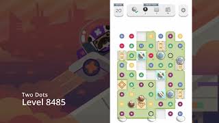 Two Dots Level 8485 Gameplay (no boosters used) ⭐️⭐️⭐️