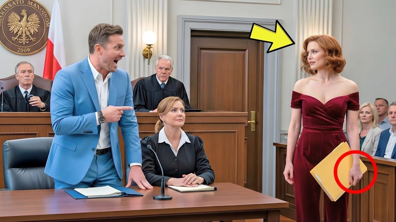 Śmiał Się, Gdy Żona Weszła Do Sądu Sama — Do Chwili, Gdy Sędzia Wypowiedział Jej Imię...