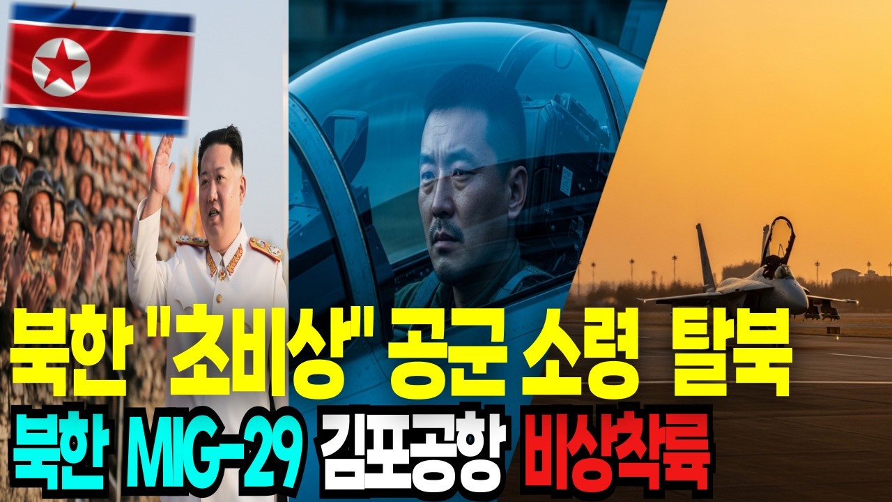 “김포공항에 나타난 북한 한도윤 소령 42세 조종사의 숨겨진 사연” [탈북감동사연][북한사연][감동사연][오디오북]