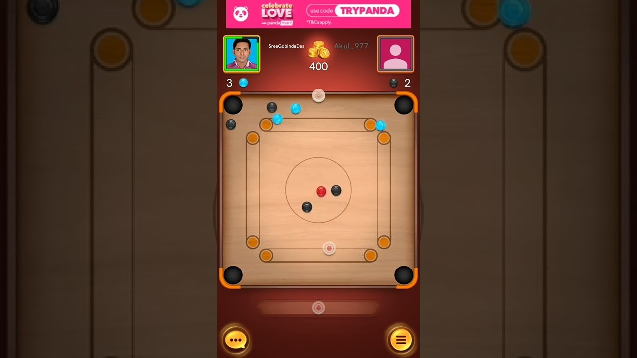 Carrom Dics Pool || Gobinda vs Akul_977 Win Challenge Carrom Pool || Gamer Boy Gobinda 