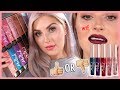 *NEW* Too Faced Melted Matte-Tallic Lipsticks! 🤯⁉️ LIP SWATCH FULL COLLECTION