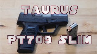 Taurus PT709 Slim Unboxing Specs Review