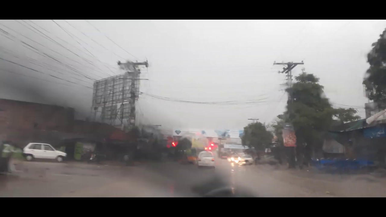 Heavy rain in Mirpur Azad Kashmir | Bun Khurman | بارش