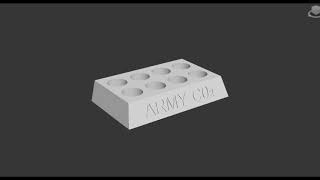 3ds Max tutorial for modeling C02 Stand for 3D PRINTING