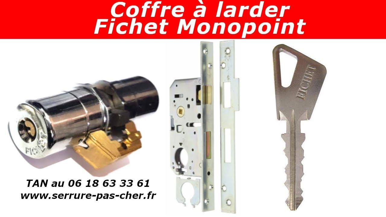 TUTO comment changer un coffre à larder fichet monopoint ?