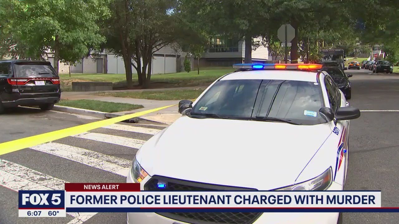 Former police lieutenant charged with murder