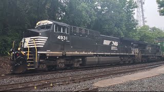 NS 25A in Charlottesville Va #railfan #norfolksouthern 