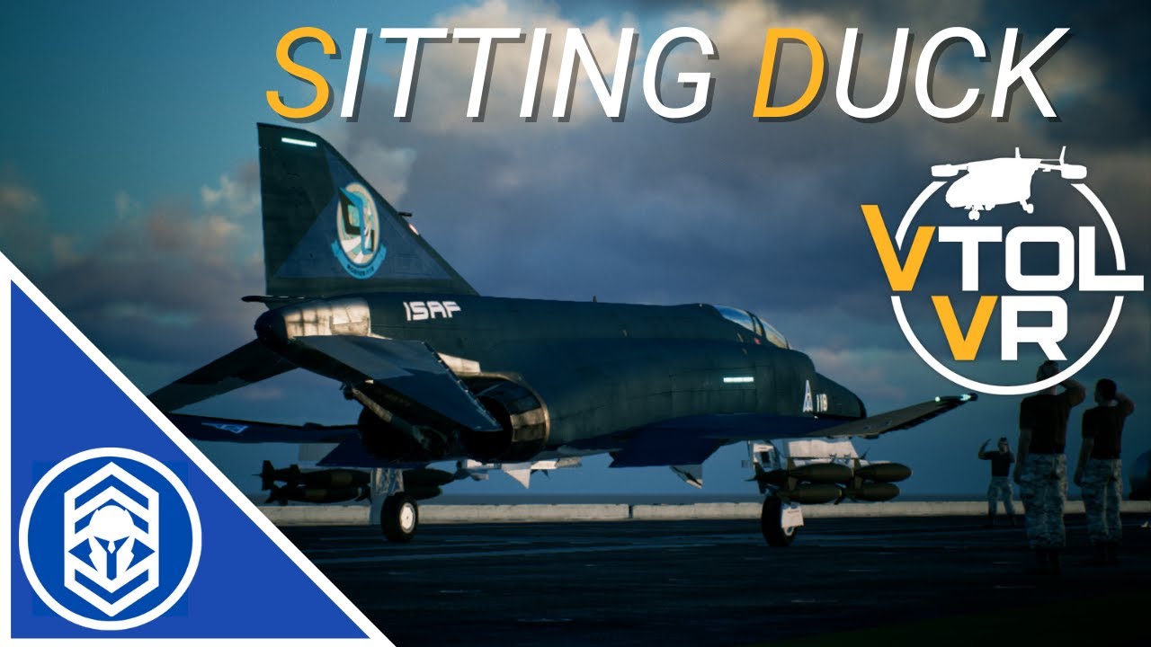 Ace Combat 4 Mission 01 Sitting Duck VTOL VR 2021 [2K] YouTube