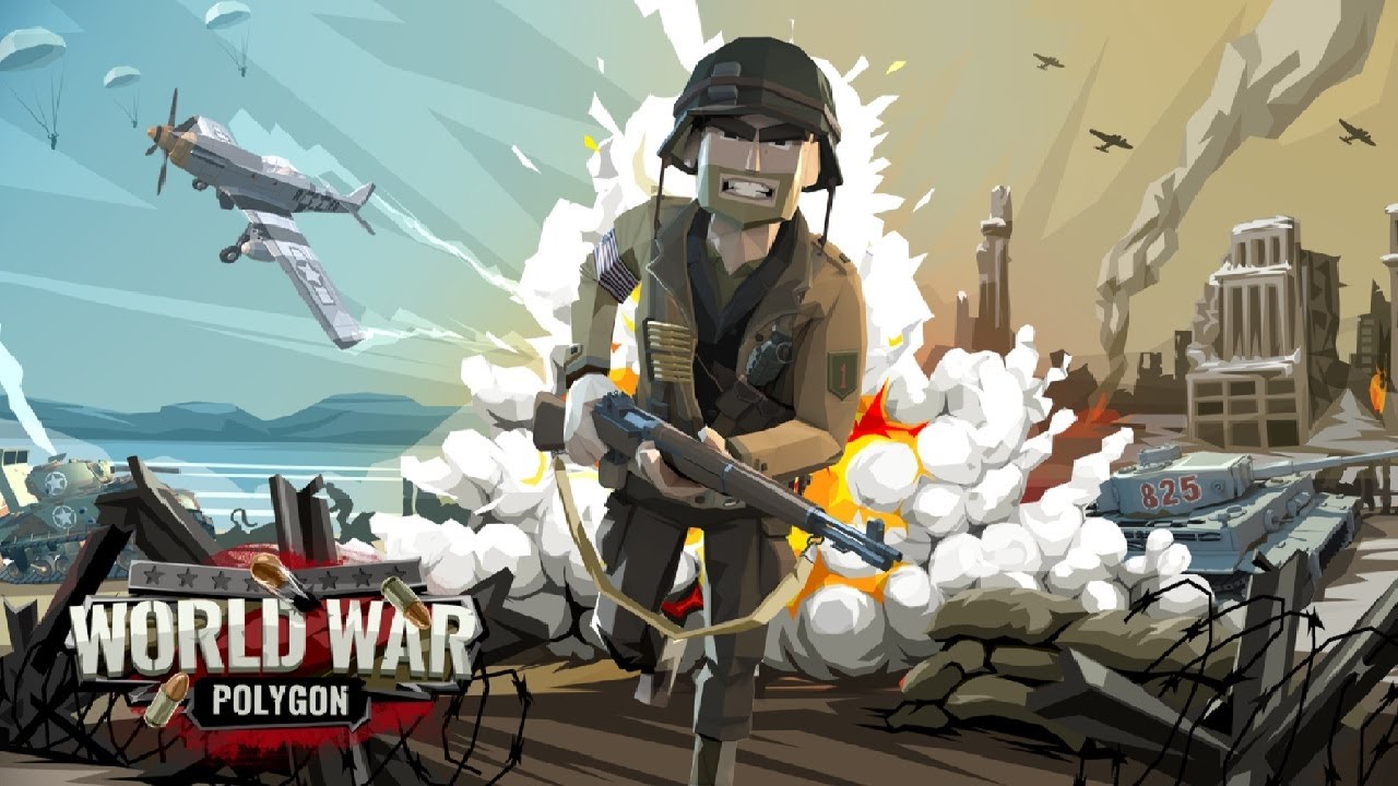 World War Polygon Mobile Gameplay Part5 | Android Gameplay Scenes |