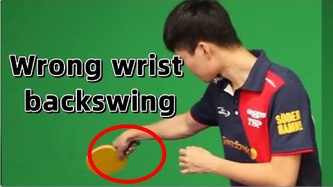 【table tennis】The use of the wrist in forehand looping，from 2 professional pointviews！