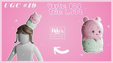 ✧.* UGC concept speedmodel! | Blender 3d model | Roblox UGC