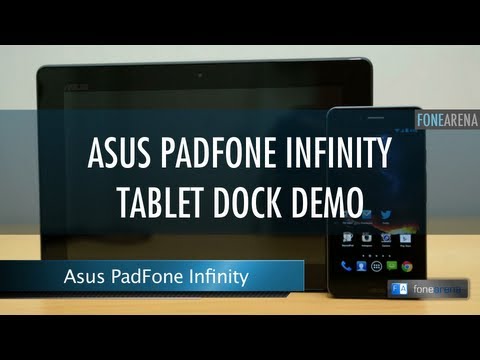 Asus Padfone Infinity + Padfone Station demo