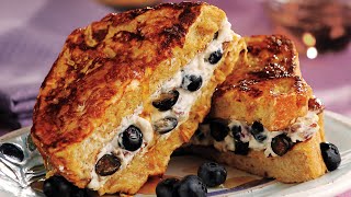 Blueberry Stuffed French Toast Blueberry Stuffed French Toast