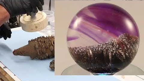 Coloring and Casting an Alumilite Sphere with Sam Angelo