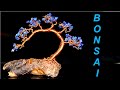 How to make a BONSAI with Lapislazuli Stones | Easy Art DIY