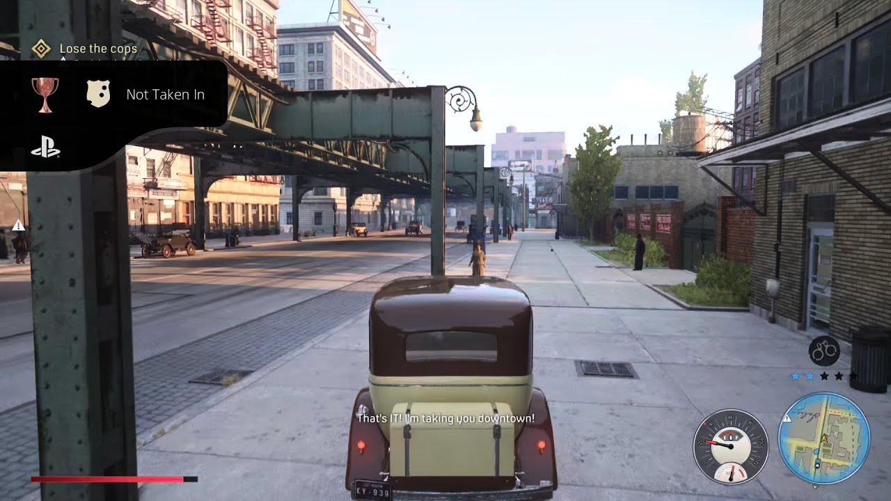 Mafia: Definitive Edition PS5 Trophy Guide – Not Taken In 🥉🚓✊ | Resisted Arrest By Police Department