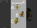 Your brain test 🤯#shorts#ytshorts