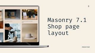 Quick Masonry Layout for Product Pages in Squarespace 7.1