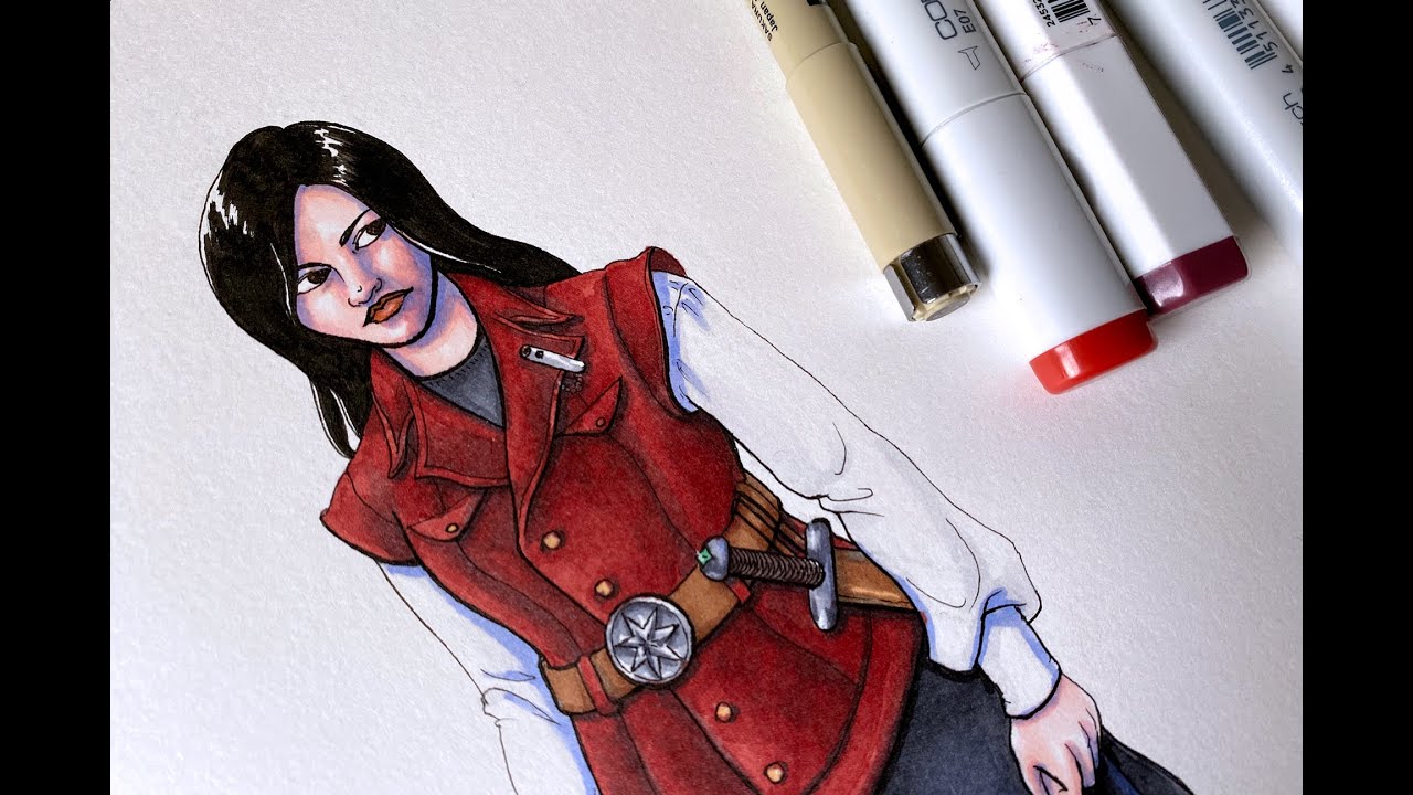 Lirael Coloring Process