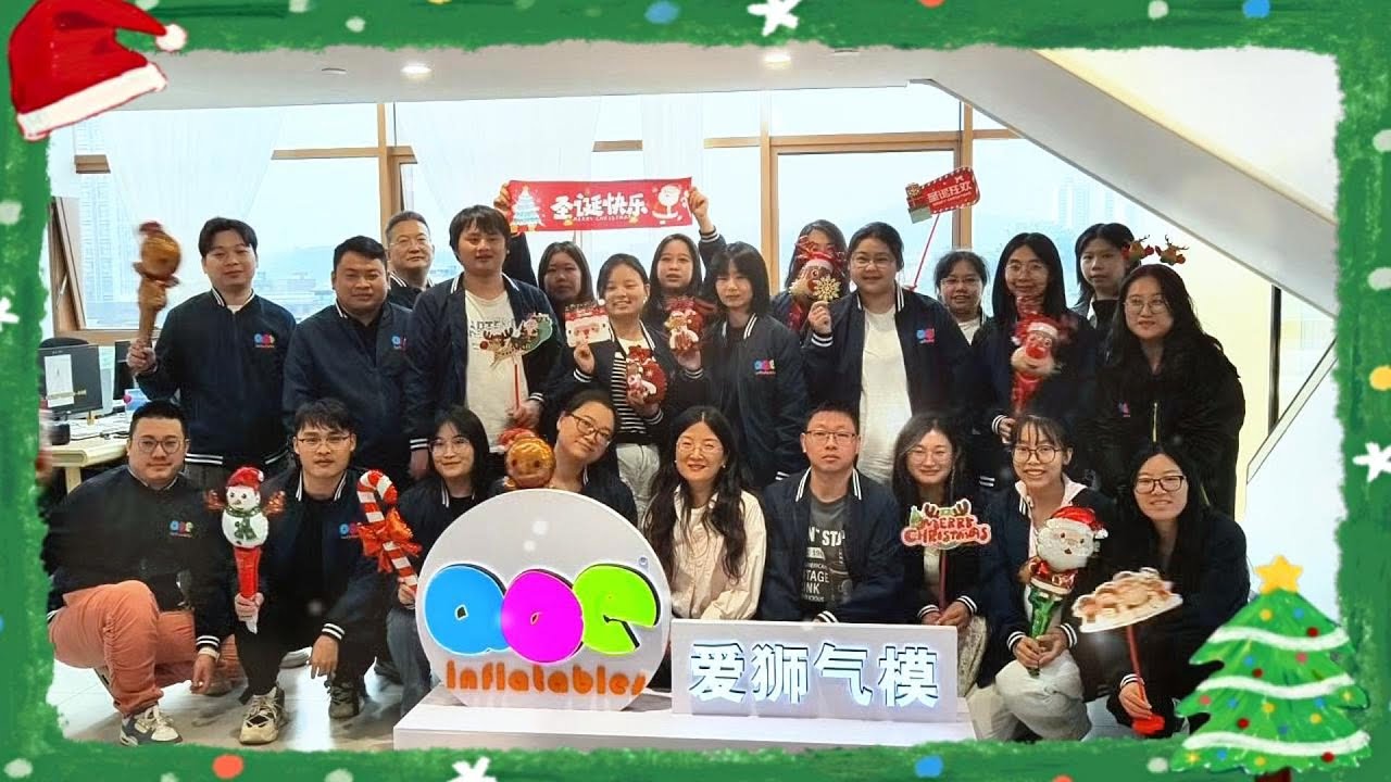 🎄✨ACE Inflatables Team Spreads Christmas Cheer & Warm Wishes! 🎅✨