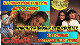 GADAR VS DILWALE DULHANIYA LE JAYEGE 