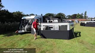 Dometic Airbreak Inflatable Windbreak 2022 With Door Updated