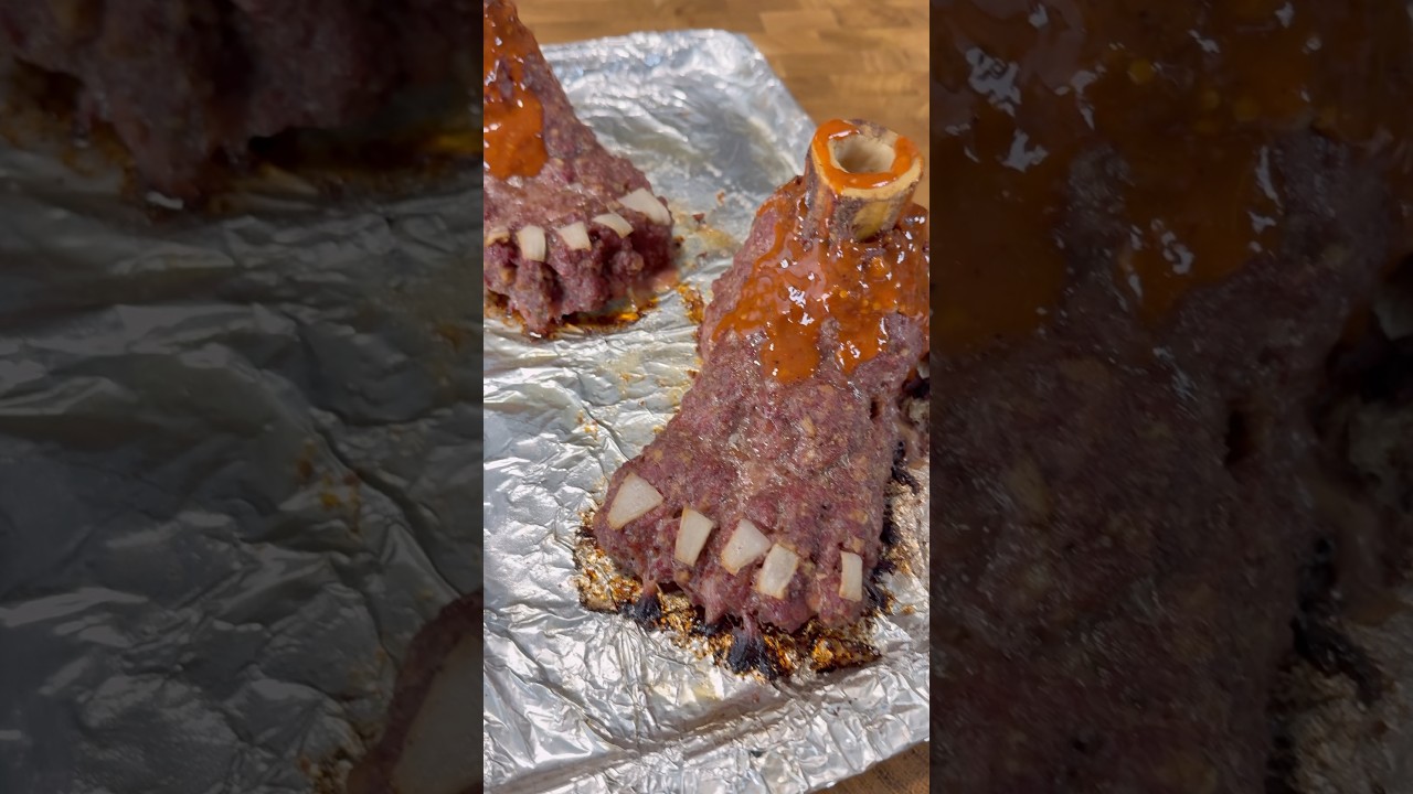 Scary Monster Feet Meatloaf!! #shorts