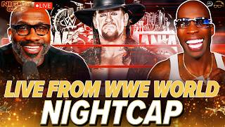 Unc &amp; Ocho LIVE from WWE World ft. The Undertaker | Nightcap WrestleMania Takeover