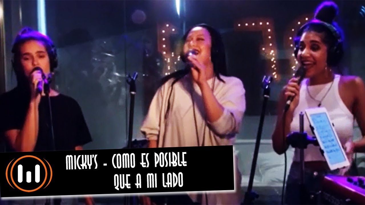 Micky's - Como es posible que a mi lado (En vivo en Radio Metro)
