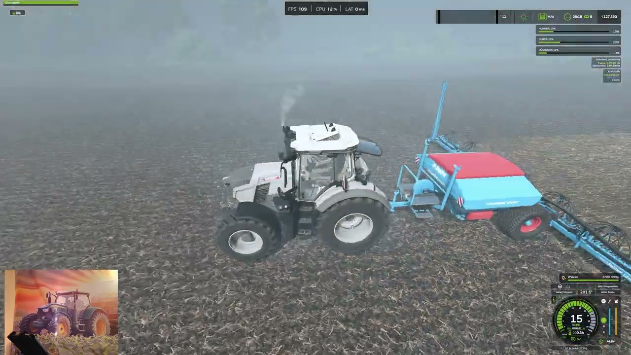 LS 25 Hof Bergmann 1.3.0.1 Beta Feld 3 Weizen Ansähen