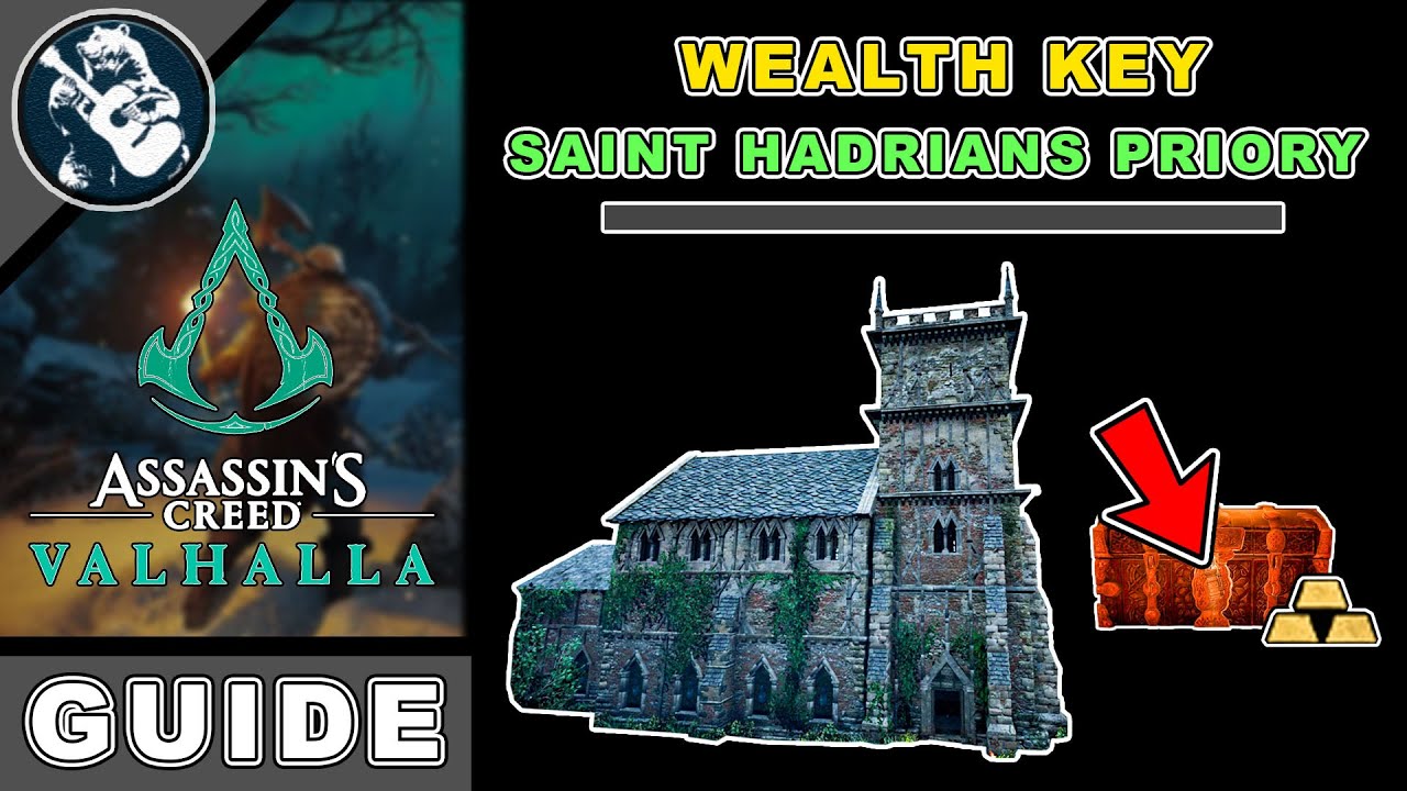 Saint Hadrians Priory Wealth in Assassin's Creed Valhalla | AC Valhalla Key & Ingot Locations