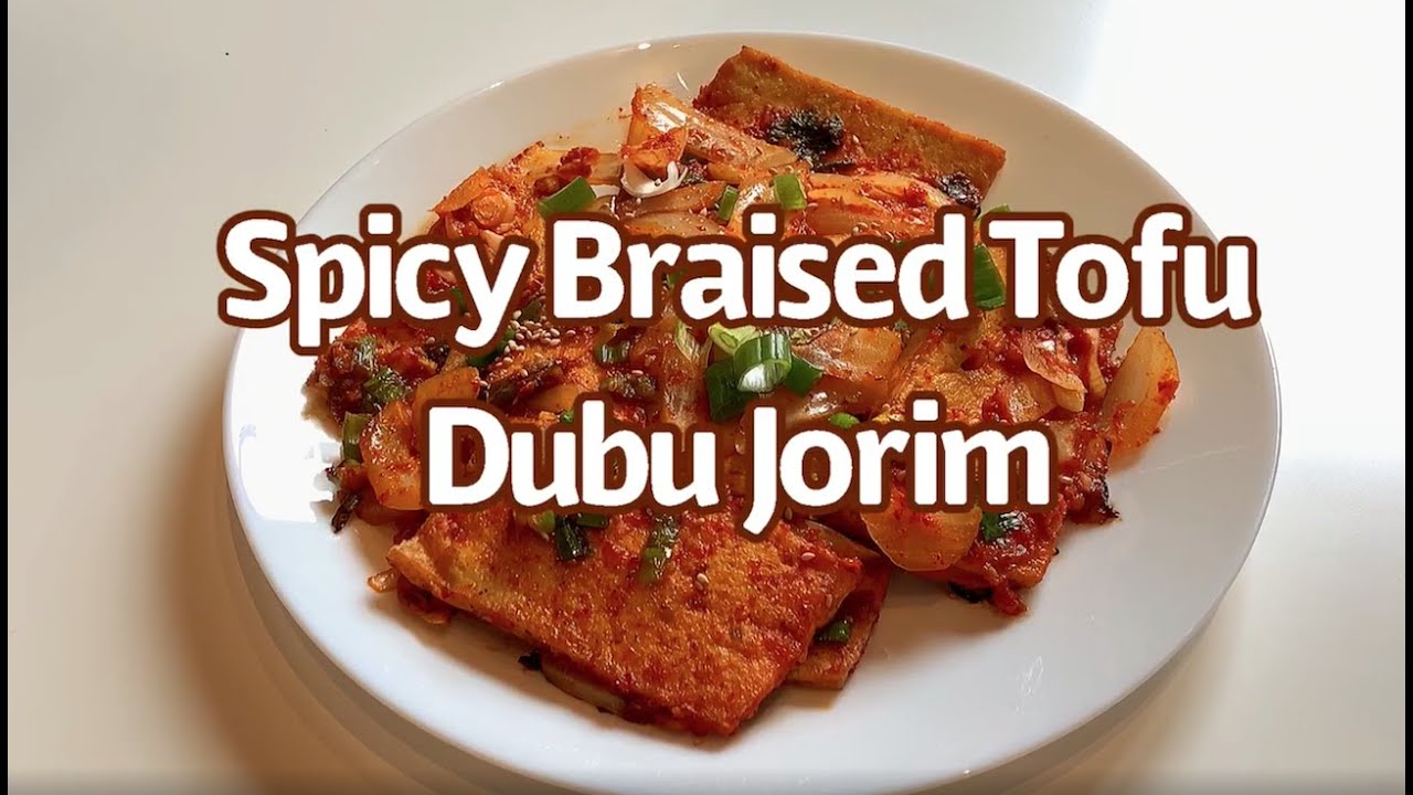 Korean Spicy Braised Tofu | Dubu Jorim | 두부조림 만들기 #01