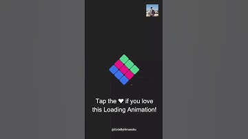 Amazing CSS Loading Animation ⚡ #shorts