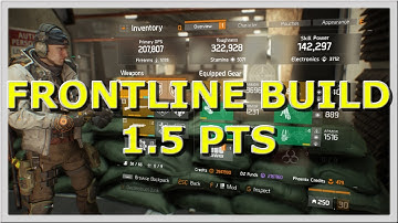 The Division | FrontLine Build 1.5 PTS | Shield Build