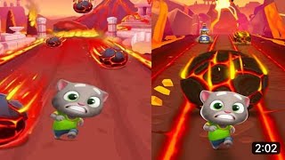 talking tom time rush lava world I talking tom rush gameplay #tomtimerush #talkingtomgoldrun screenshot 2