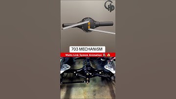 Watts Link System Animation Machine 703 MECHANISM #technology #engineerin #mechanical  #machine