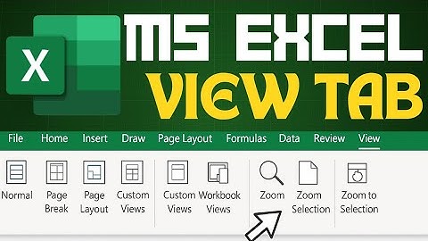 MS Excel Part-14 | View Tab full details | Computer Basic Course | ComputerGyan Academy 
