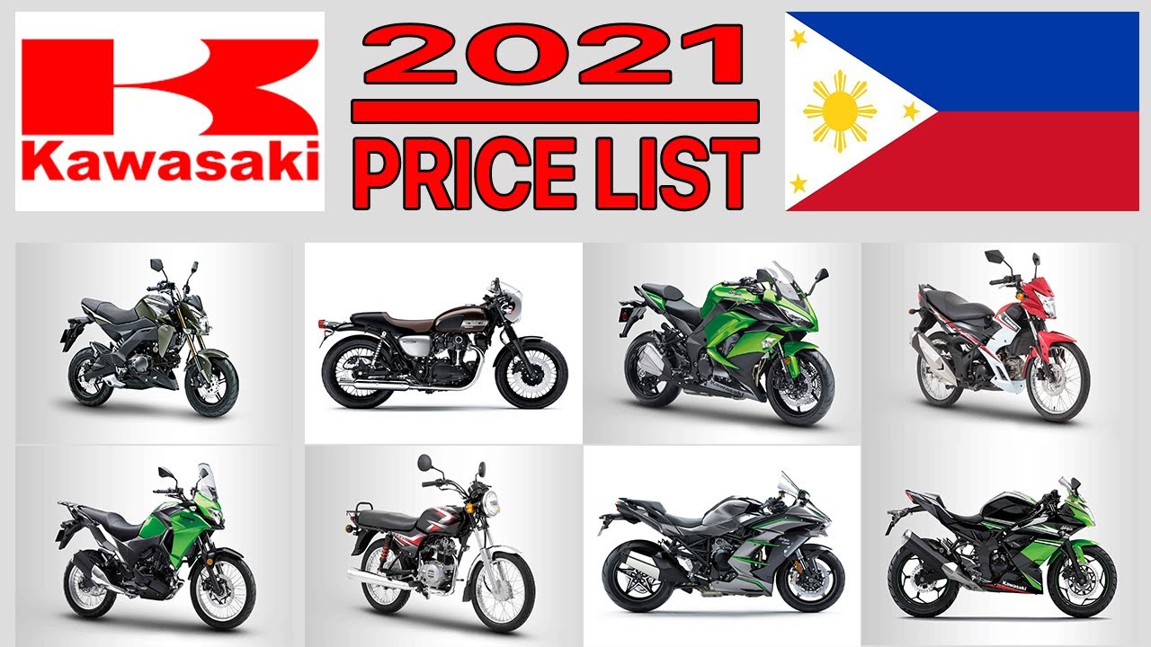 KAWASAKI MOTORCYCLE PRICE LIST IN PHILIPPINES 2021 YouTube