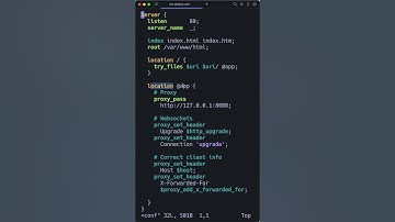 Using Nginx to proxy to your app: Not hard. #shorts #nginx