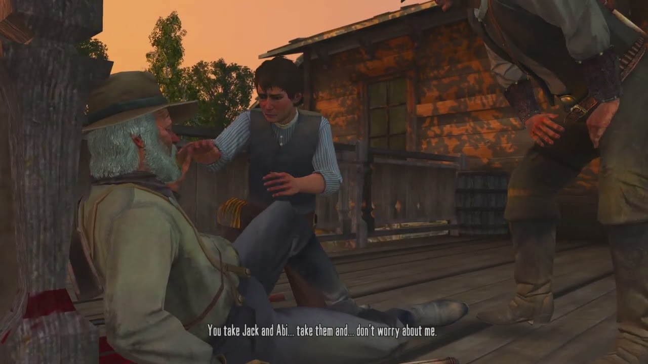 Red Dead Redemption 1 Uncle's Death