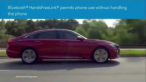 How to Make and Receive Calls with Bluetooth® HandsFreeLink®: 2018 Honda Accord Display Audio Models
