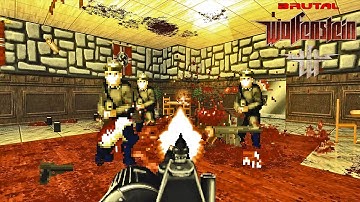 BRUTAL WOLFENSTEIN 3D Doom Mod The Dark Secret